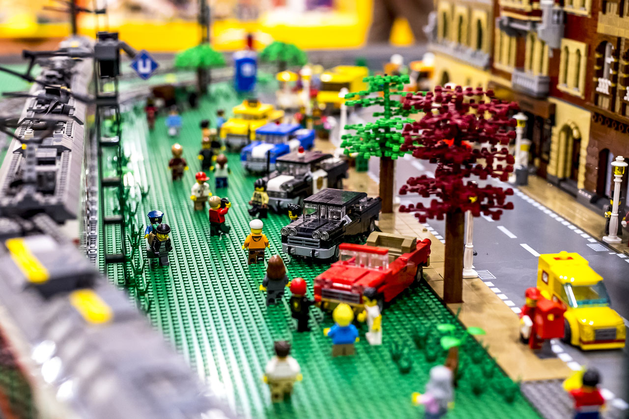 Fantasztikus Lego kiállítás, és közös építések