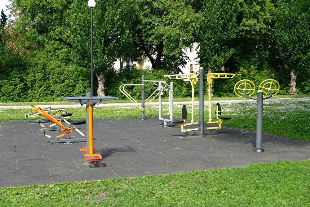 Kültéri fitness park elemek kondiparkokba